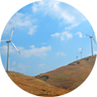 西原村の風車