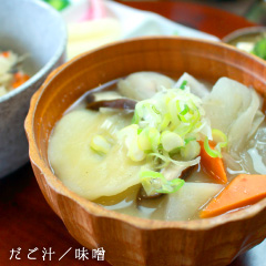 だご汁／味噌